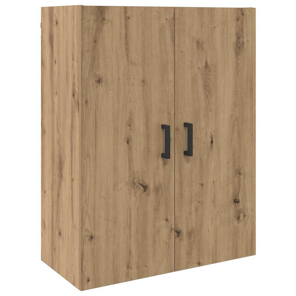 Veggskap Veggmontert Brun 69.5 x 34 x 90 cm Konstruert tre