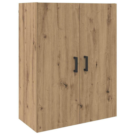 Veggskap Veggmontert Brun 69.5 x 34 x 90 cm Konstruert tre