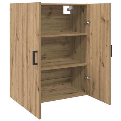 Veggskap Veggmontert Brun 69.5 x 34 x 90 cm Konstruert tre