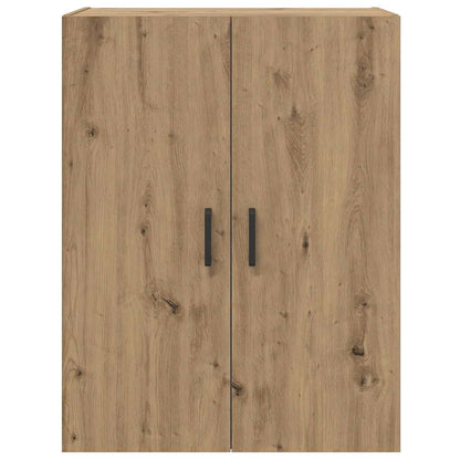 Veggskap Veggmontert Brun 69.5 x 34 x 90 cm Konstruert tre