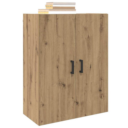 Veggskap Veggmontert Brun 69.5 x 34 x 90 cm Konstruert tre
