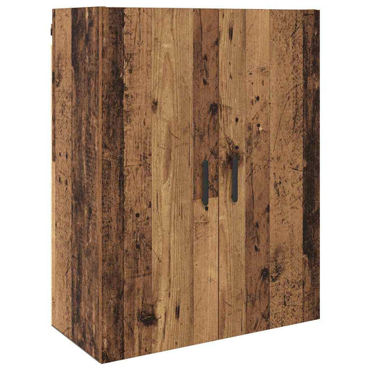 Veggskap Gammelt tre 69.5 x 34 x 90 cm Konstruert tre