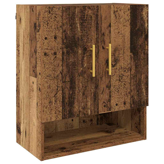 Veggskap Veggmontert Gammelt tre 60 x 31 x 70 cm Konstruert tre