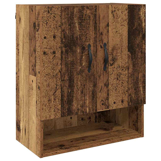 Veggskap Veggmontert Gammelt tre 60 x 31 x 70 cm Konstruert tre