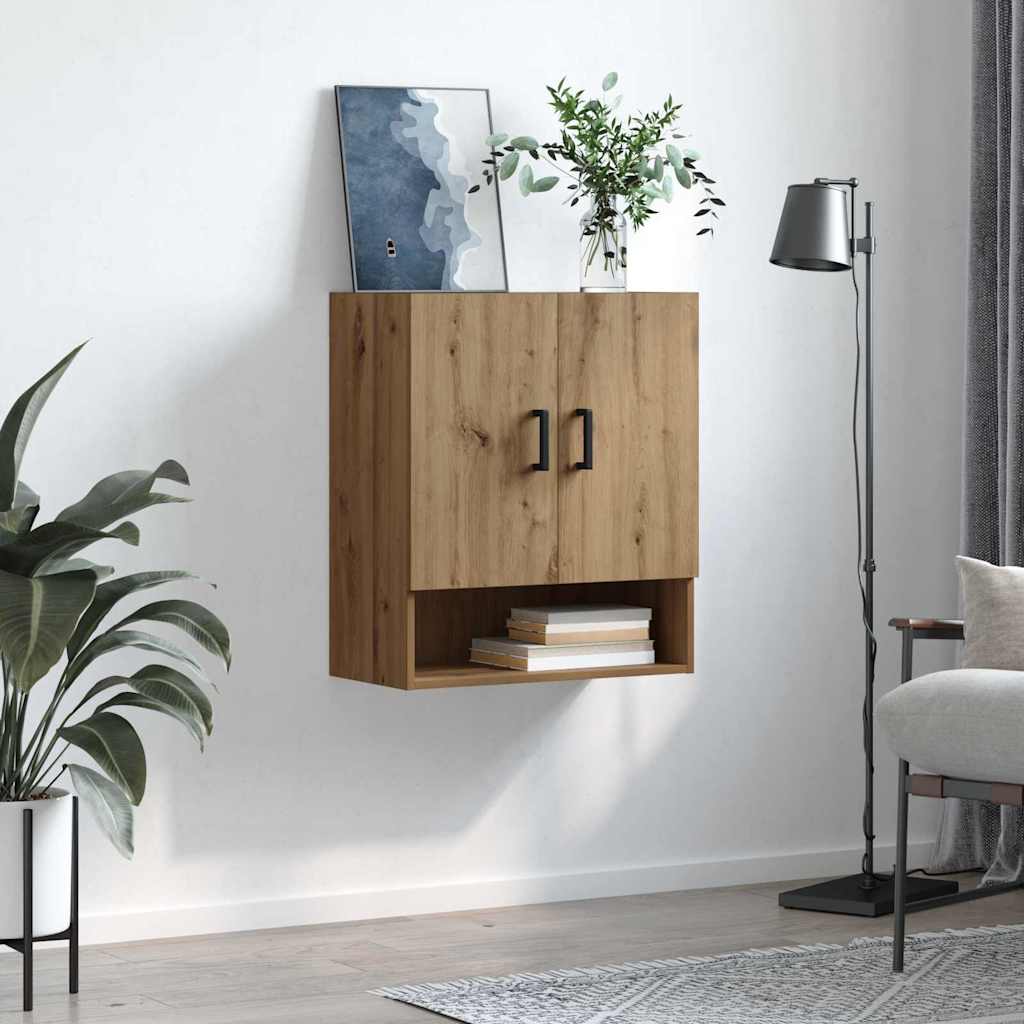 Veggskap Veggmontert artisan eik 60 x 31 x 70 cm Konstruert tre