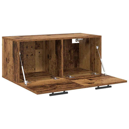 Veggskap Gammelt tre 80 x 36.5 x 35 cm Konstruert tre