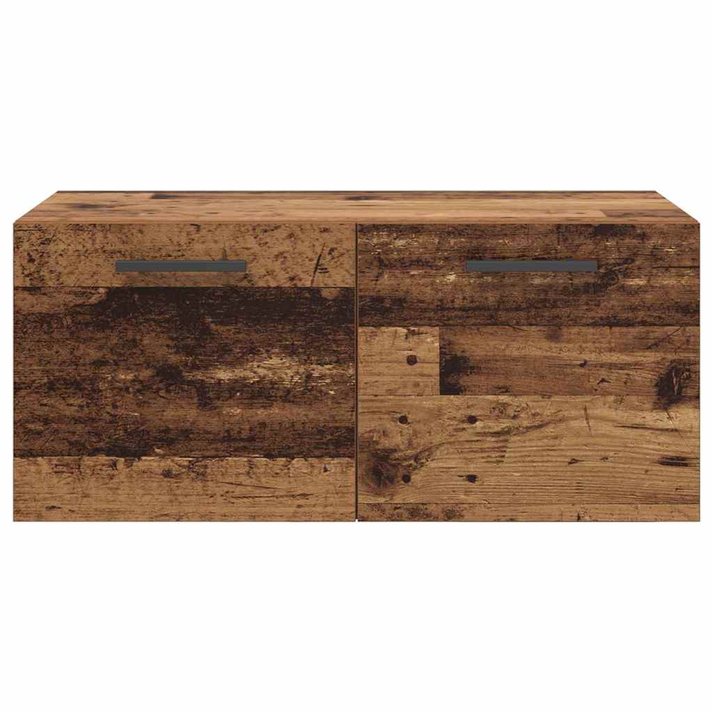 Veggskap Gammelt tre 80 x 36.5 x 35 cm Konstruert tre