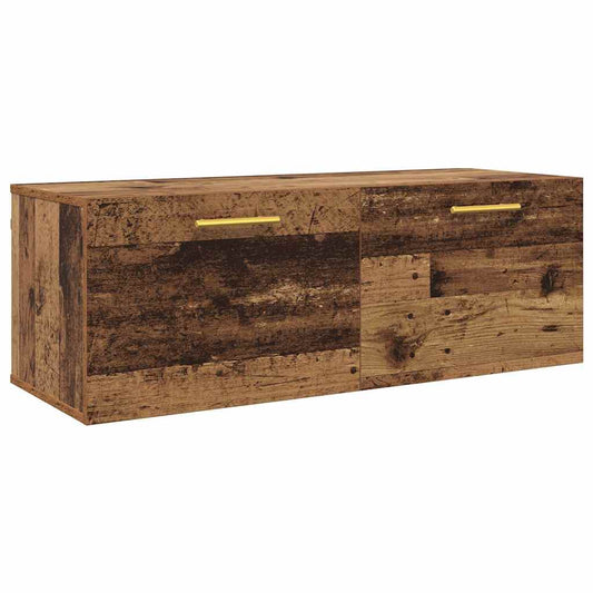 Veggskap Gammelt tre 100 x 36.5 x 35 cm Konstruert tre