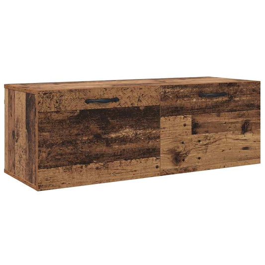 Veggskap Gammelt tre 100 x 36.5 x 35 cm Konstruert tre