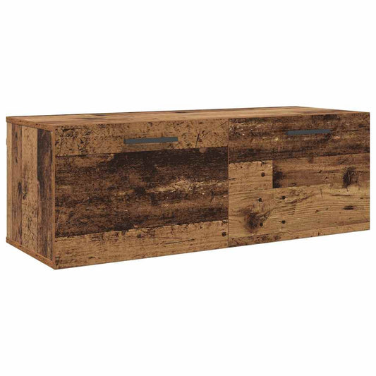 Veggskap Gammelt tre 100 x 36.5 x 35 cm Konstruert tre