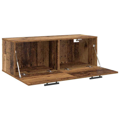 Veggskap Gammelt tre 100 x 36.5 x 35 cm Konstruert tre