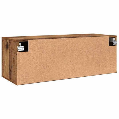 Veggskap Gammelt tre 100 x 36.5 x 35 cm Konstruert tre