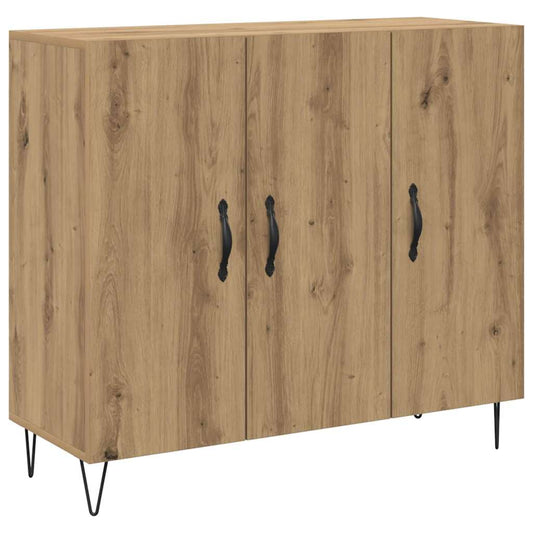 Serviesskap artisan eik 90 x 34 x 80 cm Konstruert tre