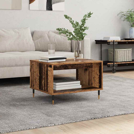 Kaffebord Gammelt tre 60 x 50 x 40 cm Konstruert tre