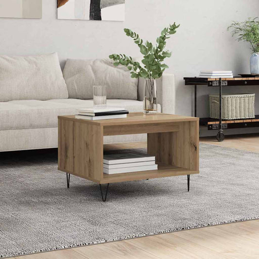 Kaffebord artisan eik 60 x 50 x 40 cm Konstruert tre
