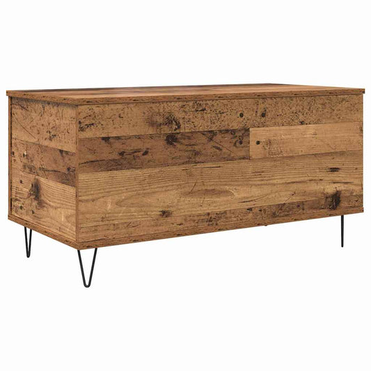 Kaffebord Gammelt tre 90 x 44.5 x 45 cm Konstruert tre
