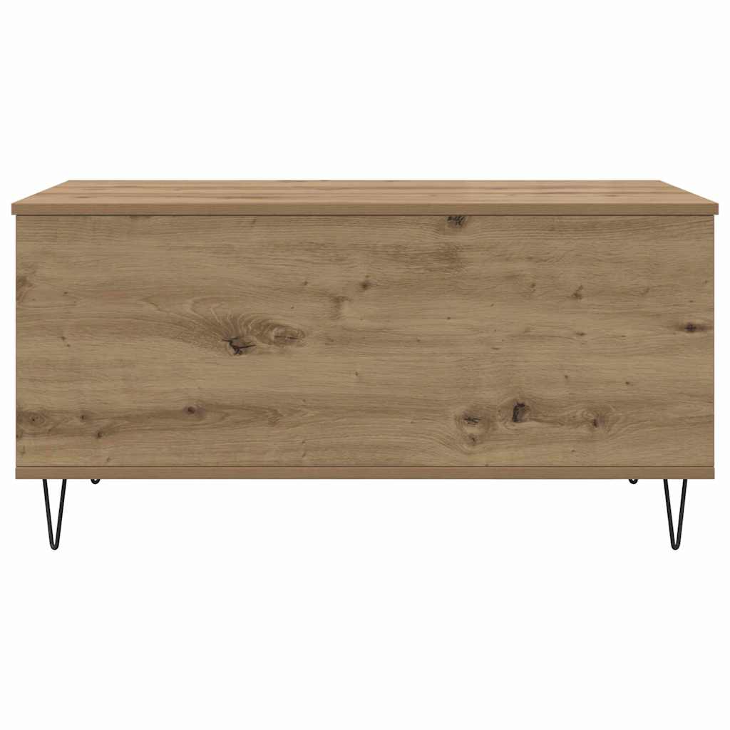 Kaffebord artisan eik 90 x 44.5 x 45 cm Konstruert tre
