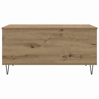 Kaffebord artisan eik 90 x 44.5 x 45 cm Konstruert tre