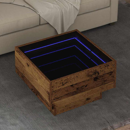 Kaffebord Gammelt tre 50 x 50 x 30 cm Konstruert tre