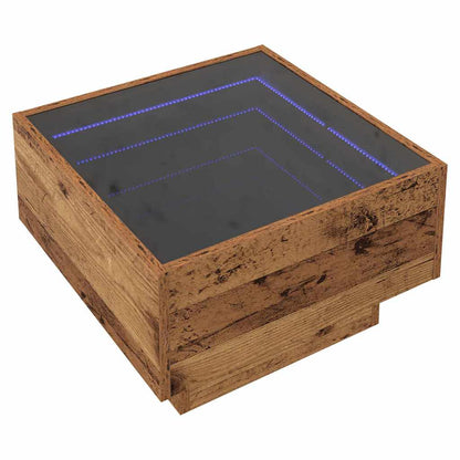 Kaffebord Gammelt tre 50 x 50 x 30 cm Konstruert tre