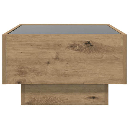 Kaffebord artisan eik 50 x 50 x 30 cm Konstruert tre