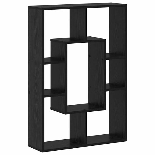 Bokhylle Svart eik 63 x 20 x 90 cm Konstruert tre
