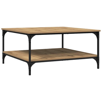 Kaffebord artisan eik 80 x 80 x 40 cm Konstruert tre