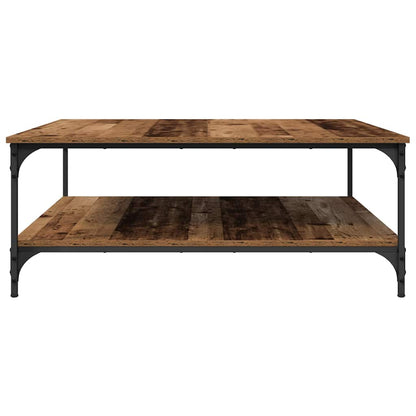 Kaffebord Gammelt tre 100 x 100 x 40 cm Konstruert tre