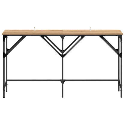 Konsollbord artisan eik 140 x 29 x 75 cm Konstruert tre