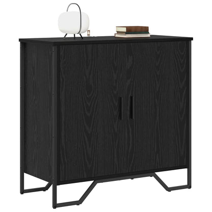 Serviesskap Svart eik 78 x 35.5 x 74.5 cm Konstruert tre