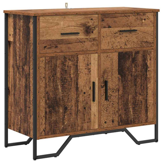 Serviesskap Gammelt tre 79.5 x 35.5 x 74.5 cm Konstruert tre