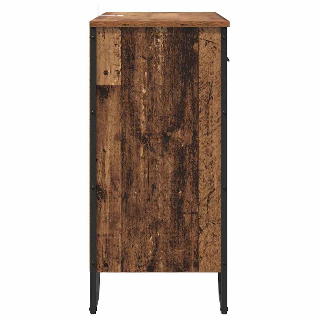 Serviesskap Gammelt tre 79.5 x 35.5 x 74.5 cm Konstruert tre