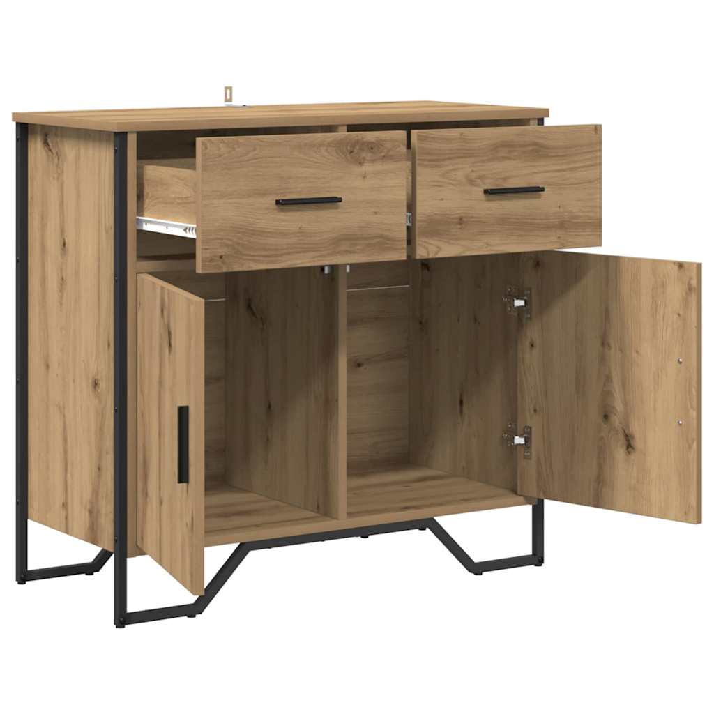 Serviesskap artisan eik 79.5 x 35.5 x 74.5 cm Konstruert tre