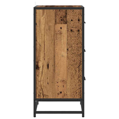 Serviesskap Gammelt tre 35,5 x 35 x 76 cm Konstruert tre