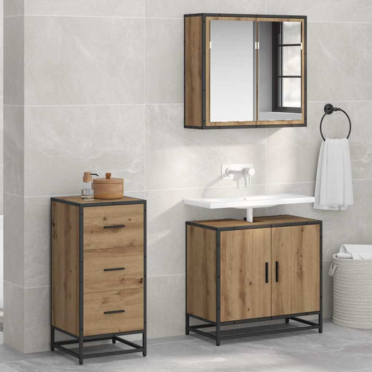 Serviesskap artisan eik 35,5 x 35 x 76 cm Konstruert tre