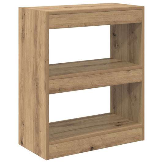 Bokskap artisan eik 60 x 30 x 72 cm Konstruert tre