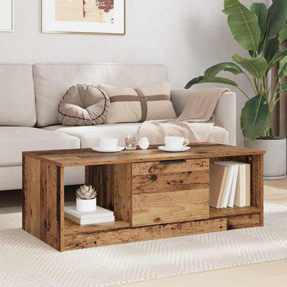 Kaffebord Gammelt tre 100 x 50 x 36 cm Konstruert tre