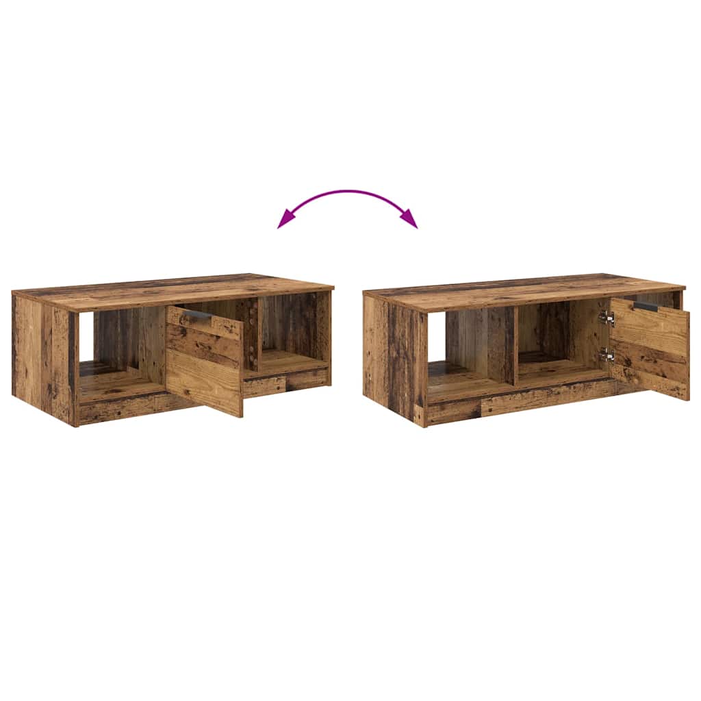Kaffebord Gammelt tre 100 x 50 x 36 cm Konstruert tre