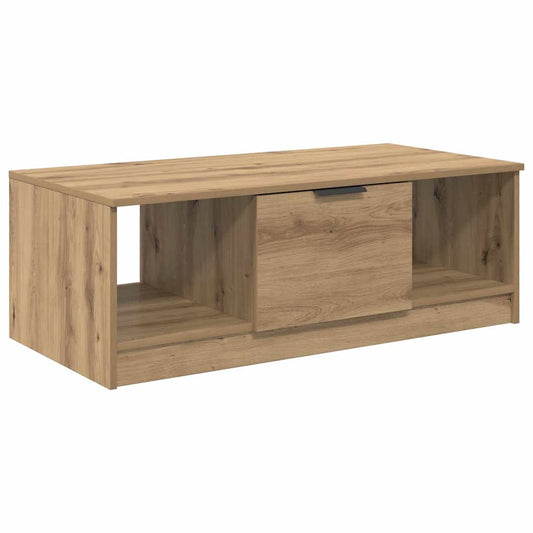 Kaffebord artisan eik 100 x 50 x 36 cm Konstruert tre