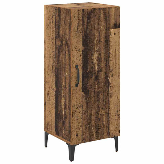 Serviesskap Gammelt tre 34,5 x 34 x 90 cm Konstruert tre