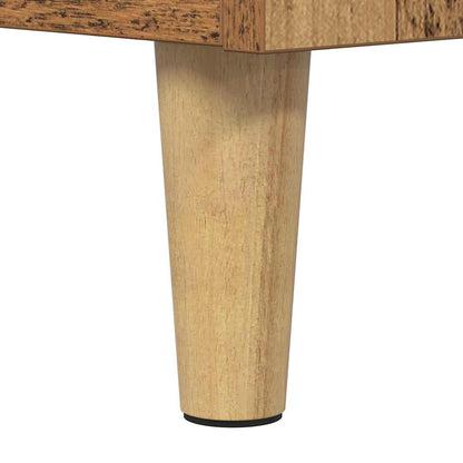 Serviesskap Gammelt tre 34,5 x 34 x 90 cm Konstruert tre