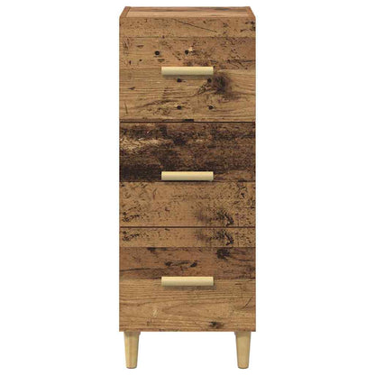 Serviesskap Gammelt tre 34,5 x 34 x 90 cm Konstruert tre
