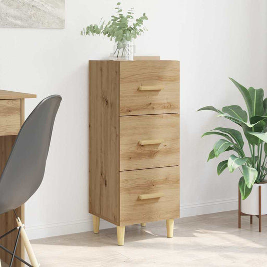Serviesskap artisan eik 34,5 x 34 x 90 cm Konstruert tre