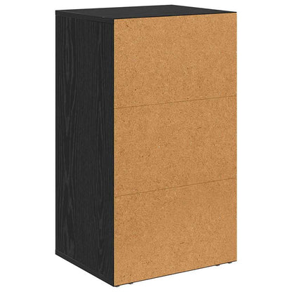 Serviesskap Svart eik 40 x 33 x 70 cm Konstruert tre