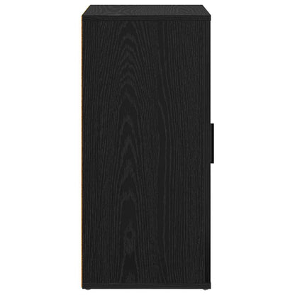 Serviesskap Svart eik 40 x 33 x 70 cm Konstruert tre