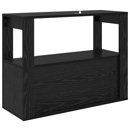 Serviesskap Svart eik 80 x 30 x 60 cm Konstruert tre