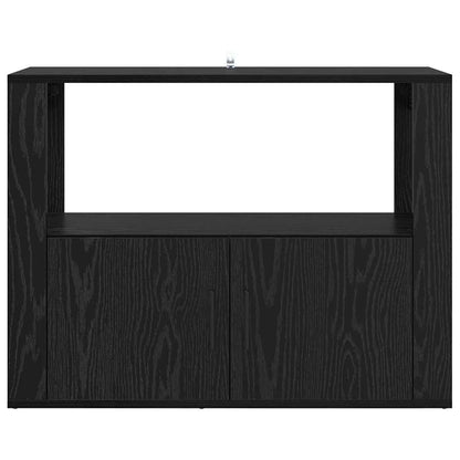 Serviesskap Svart eik 80 x 30 x 60 cm Konstruert tre