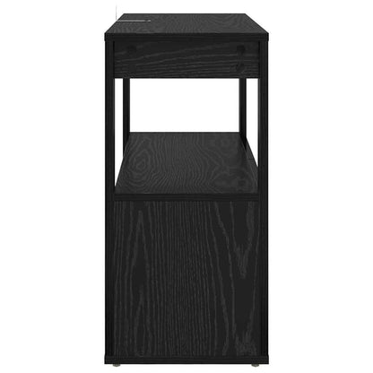 Serviesskap Svart eik 80 x 30 x 60 cm Konstruert tre