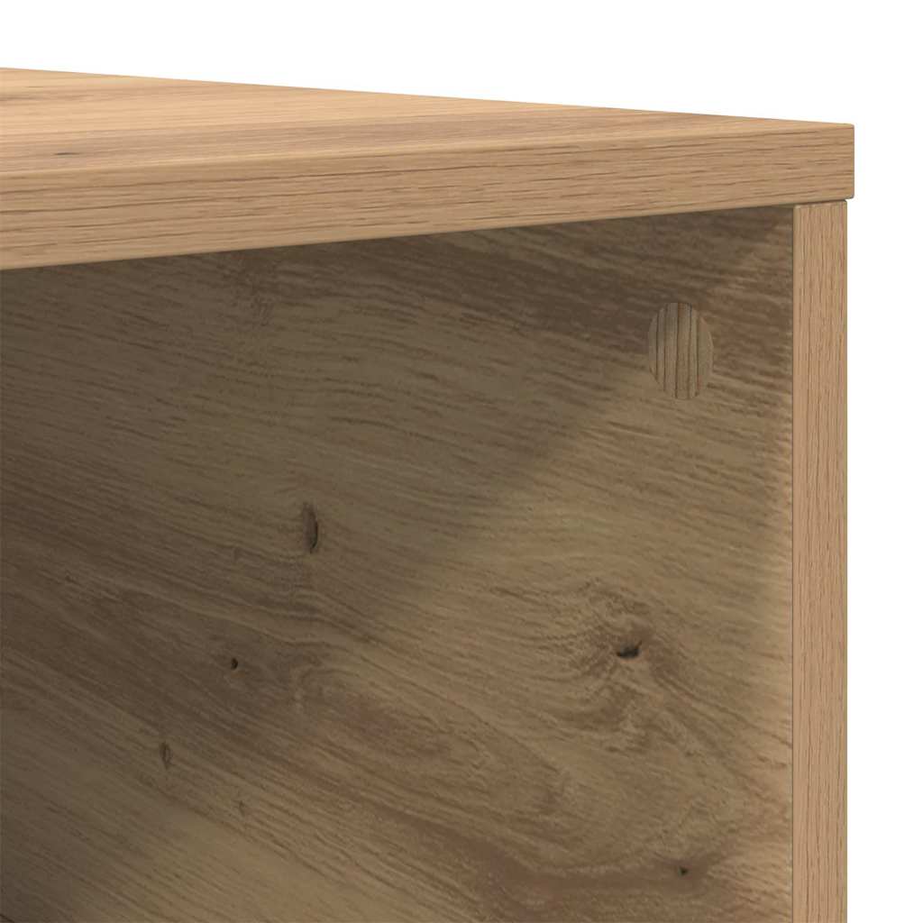 Kaffebord artisan eik 80 x 80 x 36.5 cm Konstruert tre