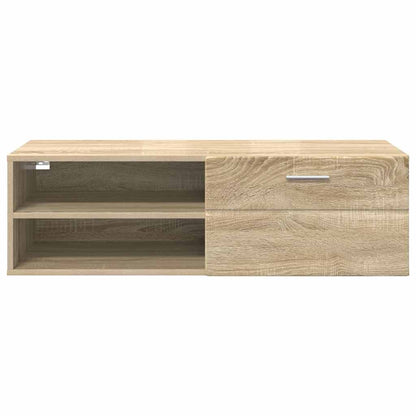 TV-skap med skuff Sonoma eik 100.5 x 39 x 30 cm Konstruert tre